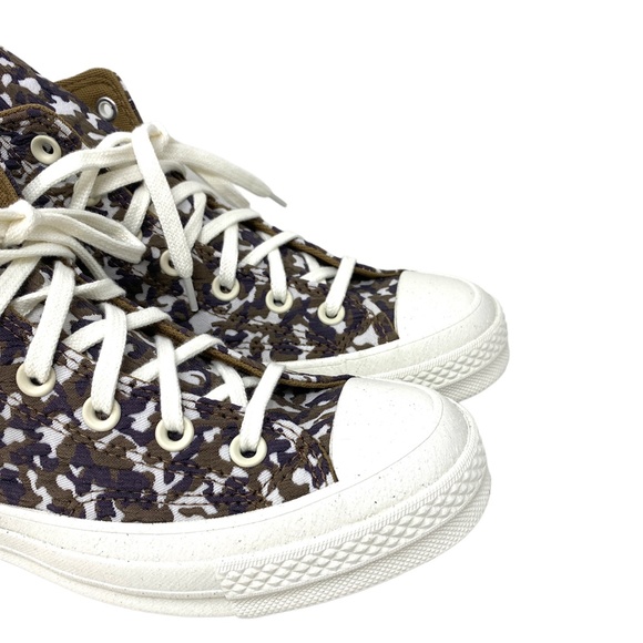Converse Chuck 70 All Star Jacquard Camo High Top Women's Brown Canvas A01704C - Picture 8 of 10